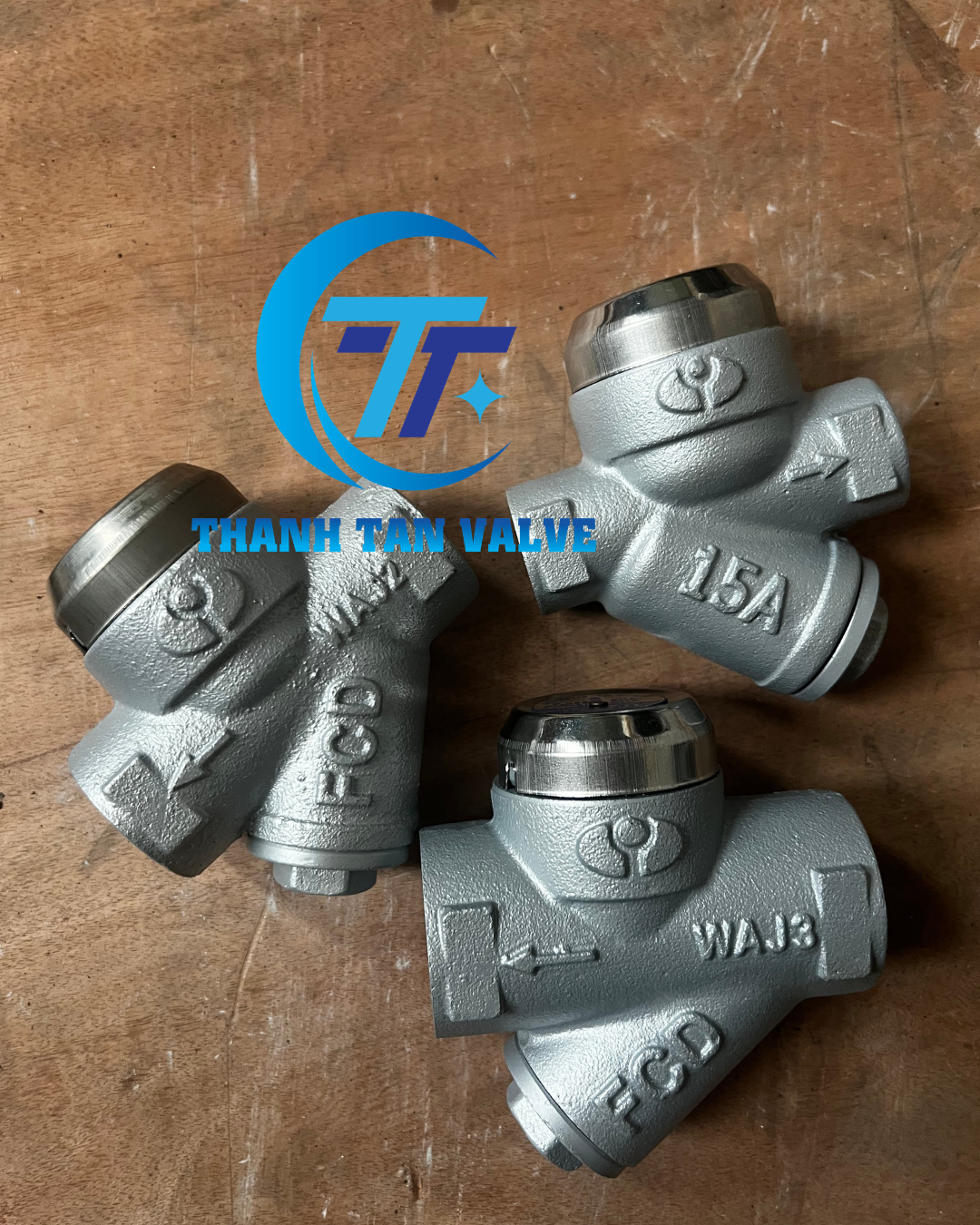 Bẫy hơi đồng tiền bằng gang nối ren Yooyoun hàng có sẵn, giá tốt, giao nhanh