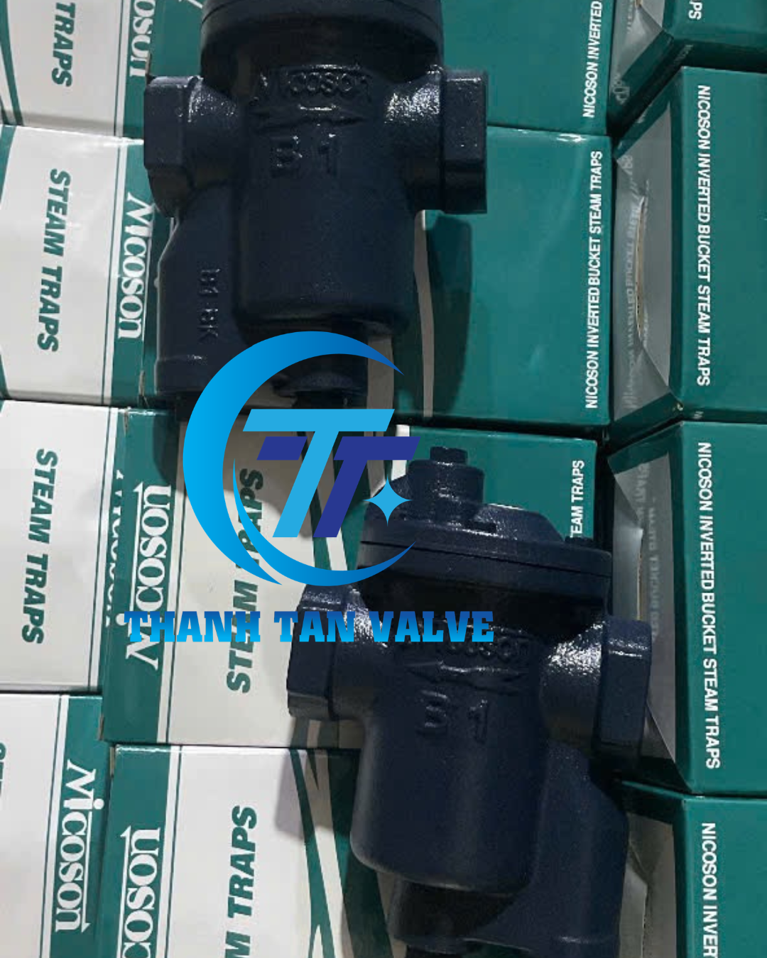 Bẫy hơi ren gầu đảo Đài Loan B1