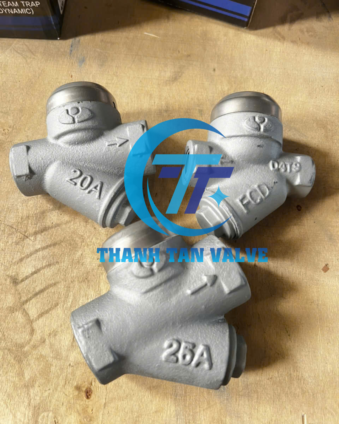 Bẫy hơi đồng tiền DN15 DN20 DN25 Yooyoun hàng sẵn tại kho Thanh Tân