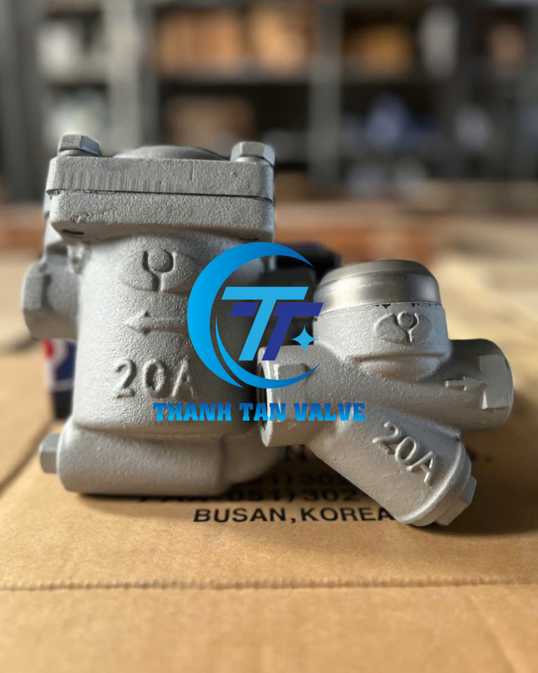 Bẫy hơi đồng tiền Yooyoun nối ren