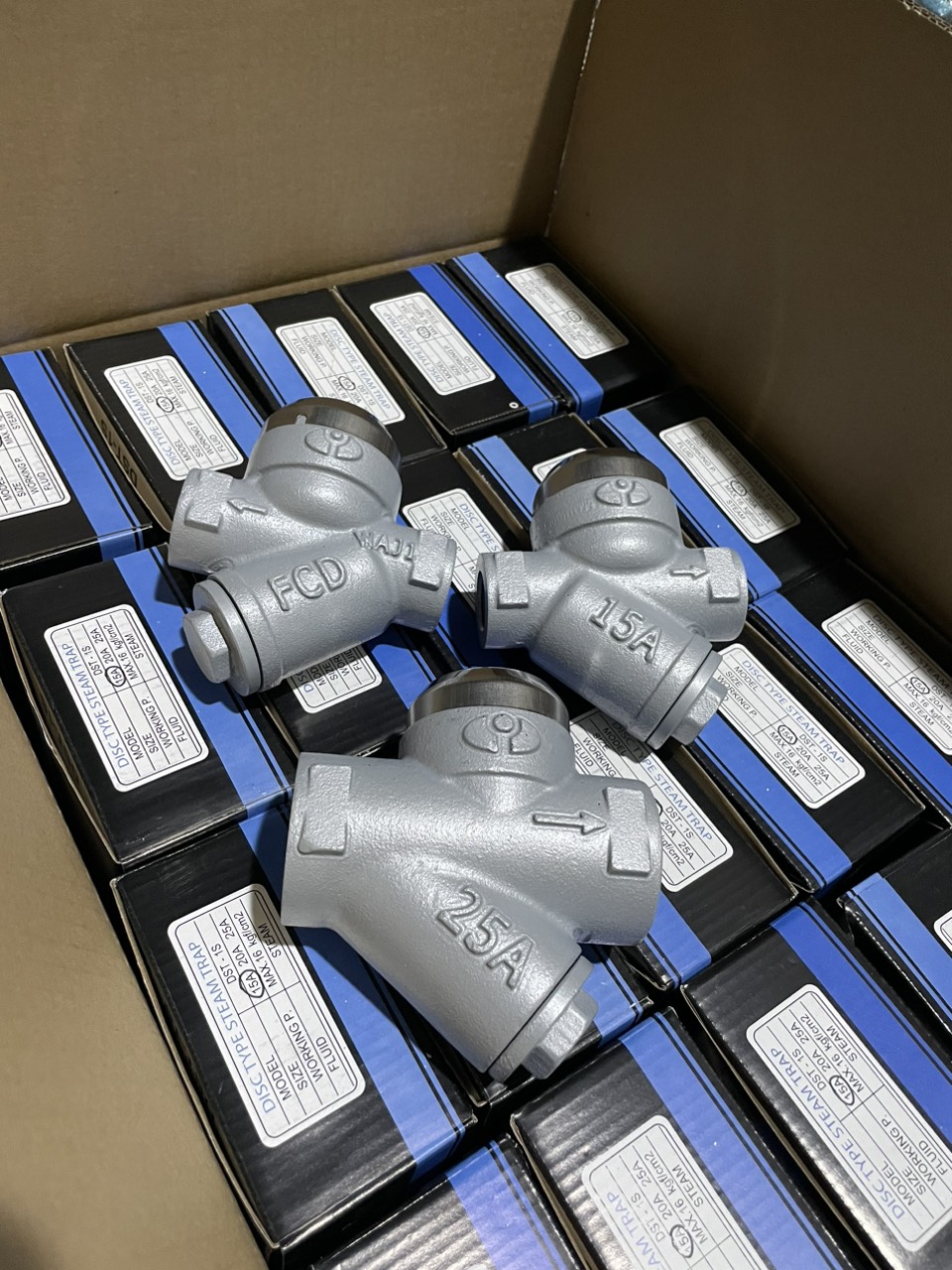 Bẫy hơi đồng tiền Yooyoun nối ren