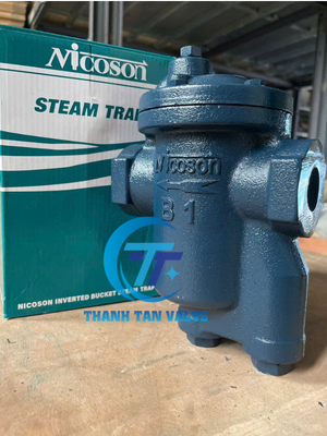 Bẫy hơi Nicoson B1 nối ren phi 21