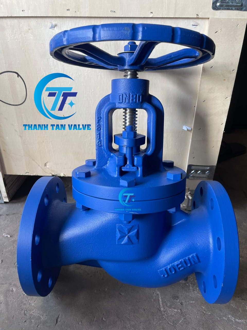 Van cầu mặt bích PN16 Joeun Hàn Quốc